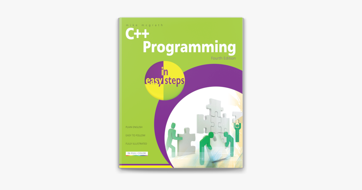 ‎C++ Programming in easy steps, 4th Edition by Mike McGrath on Apple Books image.