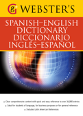 Webster's Spanish-English Dictionary/Diccionario Ingles-Espanol Book Cover