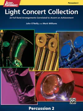 Accent on Performance Light Concert Collection for Percussion 2 (Bells, Xylophone)