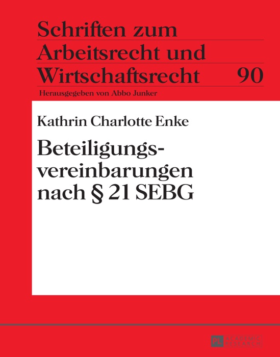 Beteiligungsvereinbarungen nach § 21 SEBG