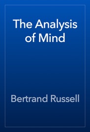 The Analysis of Mind - Bertrand Russell