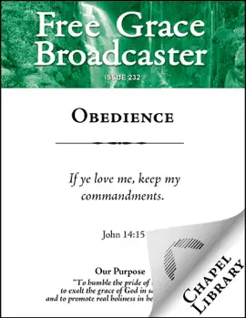 Read: Book Free Grace Broadcaster - Issue 232 - Obedience