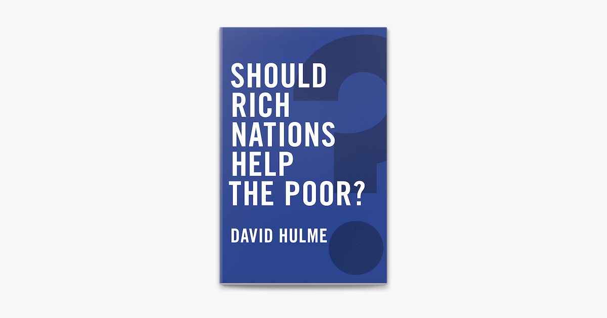 should rich nations help the poor essay