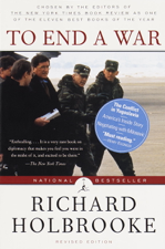 To End a War - Richard Holbrooke Cover Art