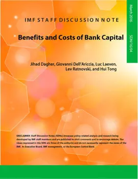 Read: Benefits and Costs of Bank Capital Book