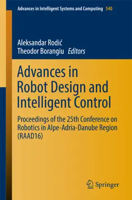 Read: Advances in Robot Design and Intelligent Book Control