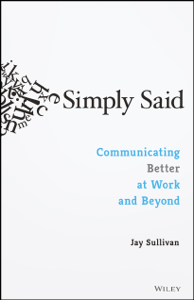 Simply Said - Jay Sullivan Cover Art