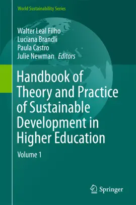 Read: Handbook Book of Theory and Practice of Sustainable Development in Higher Education