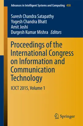 Read: Proceedings of the International Congress on Information and Communication Technology Book