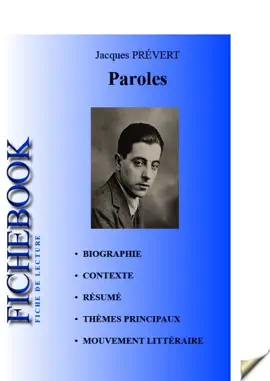 Read: Fiche Book de lecture Paroles
