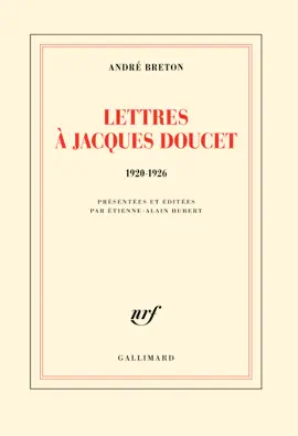 Read: Book Lettres à Jacques Doucet (1920-1926)