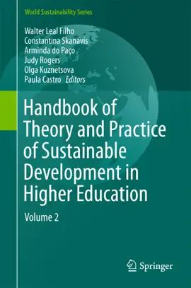 Read: Handbook of Theory and Book Practice of Sustainable Development in Higher Education