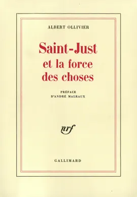 Read: Book Saint-Just et la force des choses