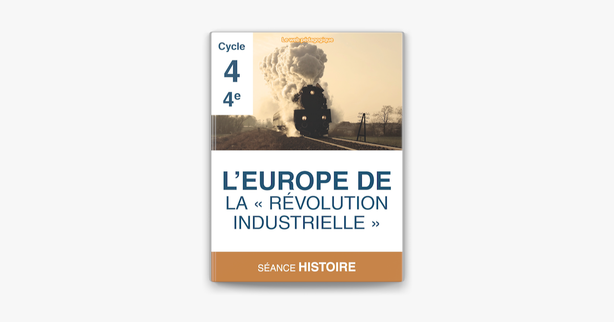 L'europe De La Révolution Industrielle Page De Garde