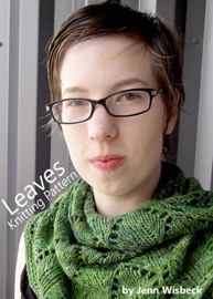 Leaves Shawl Lace Knitting Pattern - Jenn Wisbeck