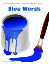 Book cover for Blue High Frequency Words by Paula Jamieson