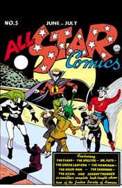 All-Star Comics (1940-) #5 - Gardner Fox, Evelyn Gaines, Howard Sherman, Bernard Baily, Irwin Hasen & Sheldon Moldoff