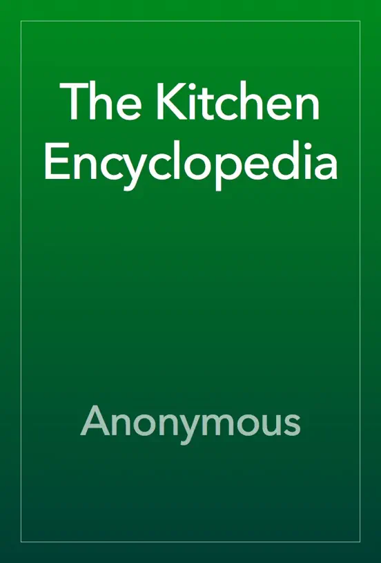 The Kitchen Encyclopedia
