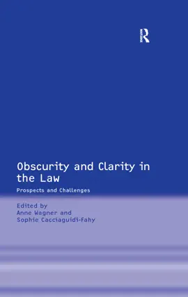 Read: Obscurity and Clarity in Book the Law