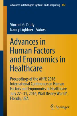 Read: Book Advances in Human Factors and Ergonomics in Healthcare
