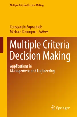 Read: Book Multiple Criteria Decision Making