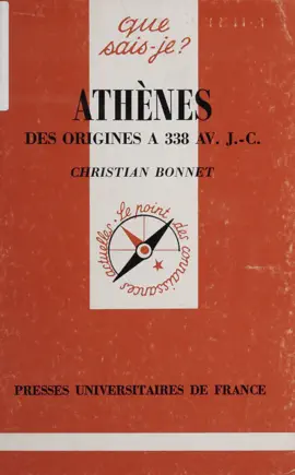Read: Athènes des Book origines à 338 av. J.-C.
