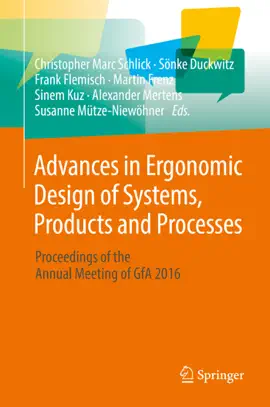 Read: Advances in Book Ergonomic Design of Systems, Products and Processes