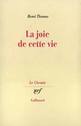 Read: La joie de cette vie Book