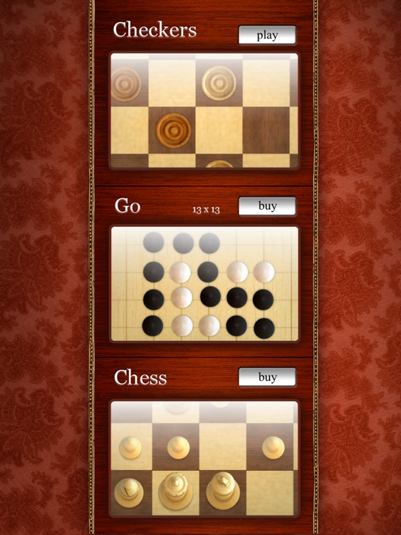 Touch Boards for iPad Classic Board Games