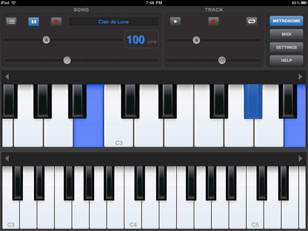 Piano Sharp HD screenshot 4