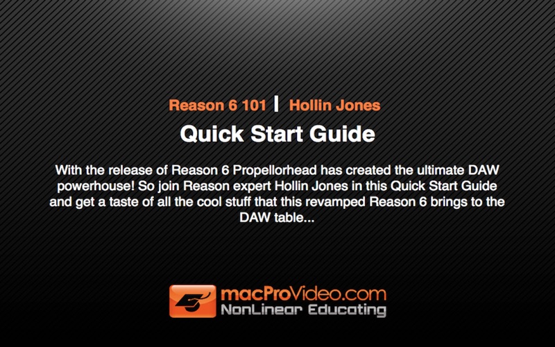 course for reason 6 101 - quick start guide iphone screenshot 1