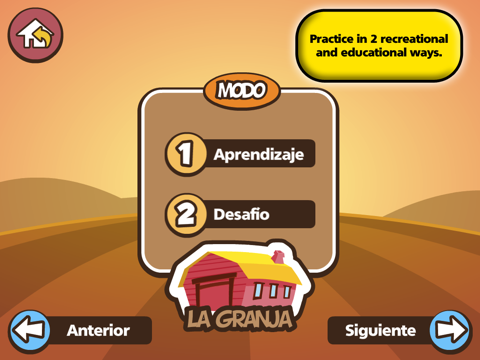 VocabuLand HD Lite - English/Spanish vocabulary screenshot 2