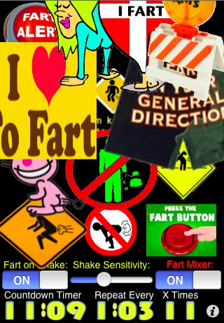 Funny Farts iPhone screenshot