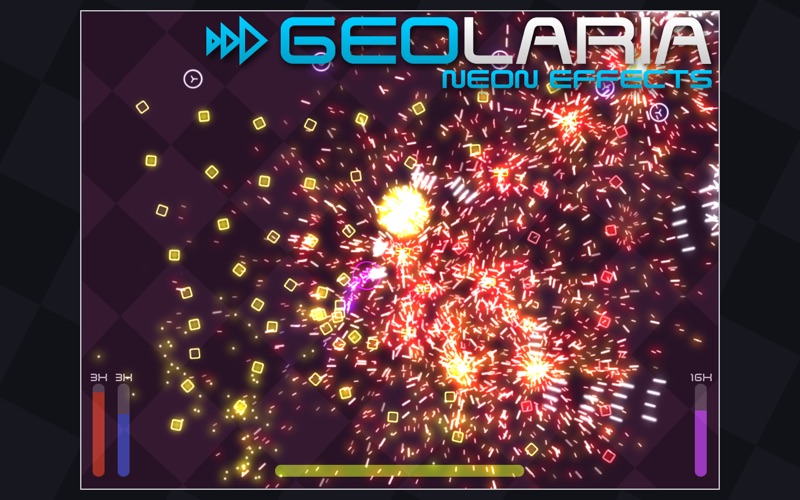 Screenshot #1 pour Geolaria – Neon Space Shooter