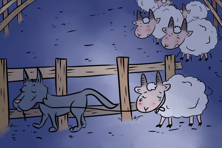 《亡羊补牢》成语漫画书