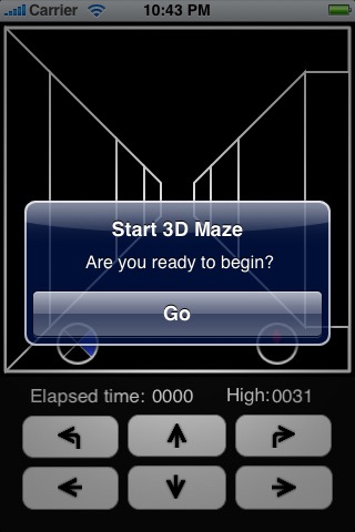 #3. Simple Maze 3D (iOS) 由: Death=Head & Co.