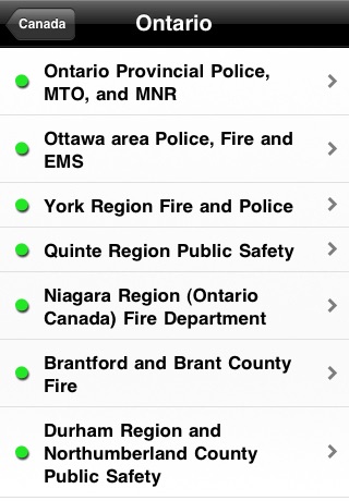 Radio Scanner (Live police & music stations) screenshot-3