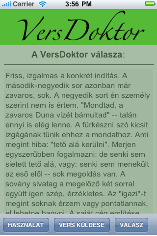 App screenshot
