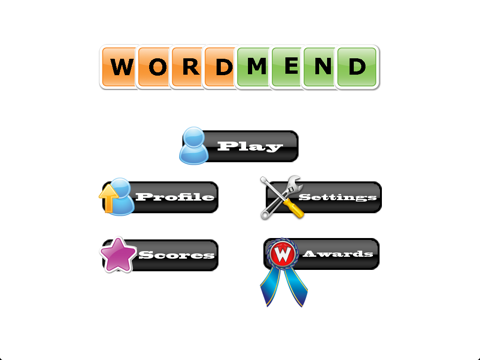 Word Mend HD iPad screenshot