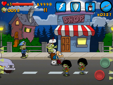 Screenshot #1 for Granny vs Zombies HD