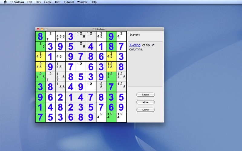 (heart) Sudoku Screenshot