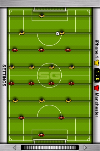 Pocket Foosball Single Player screenshot 3