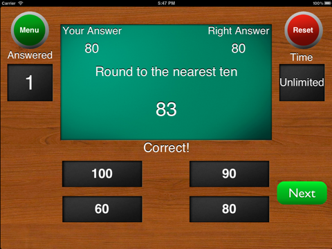 Rounding Whole Numbers. - náhled
