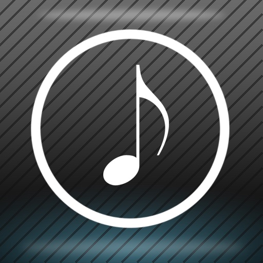 Doodle Music App Icon - Black Orange Games