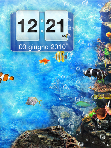 Amazing Aquarium Clock HD LITE screenshot 3