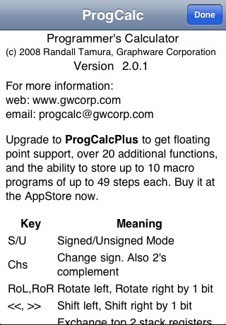 ProgCalc RPN Programmer Calculator-Free screenshot 3
