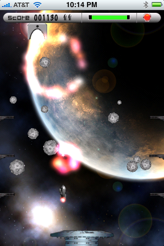 Screenshot 2 of Meteor Mission III App