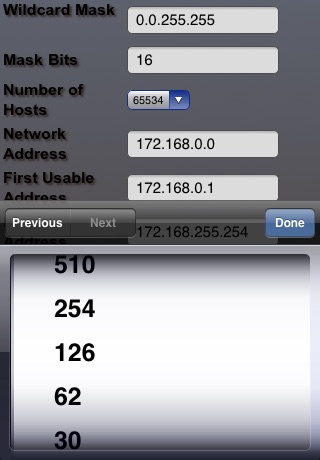 Subnet Mask Calc screenshot 3