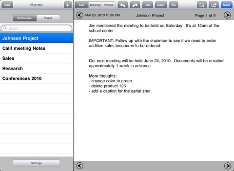 Notes To Store app screenshot 2