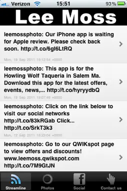 Lee Moss screenshot 2